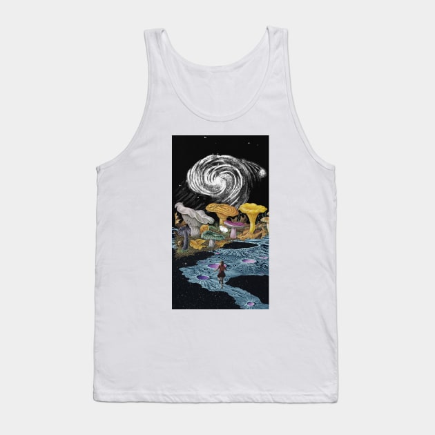 Follow The White Rabbit Tank Top by Lerson Pannawit